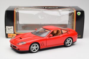 Ferrari 550 Maranello Roșu Maisto 1:18 31839 Metal - imaginea 8 din 8