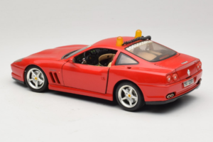Ferrari 550 Maranello Safety Car Rosso Corsa Bburago 1:18 3064-P1 Metal - imaginea 7 din 8