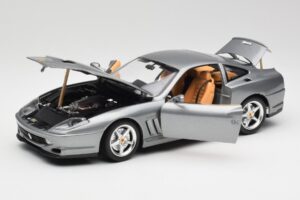 Ferrari 550 Maranello Argintiu Bburago 1:18 3344 Metal - imaginea 2 din 8