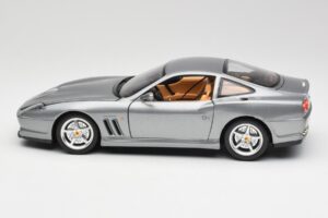 Ferrari 550 Maranello Argintiu Bburago 1:18 3344 Metal - imaginea 4 din 8