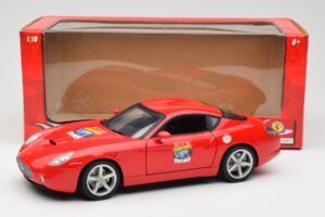 Ferrari 575 GTZ Zagato Roșu Hot Wheels 1:18 L2960 Metal - imaginea 8 din 8