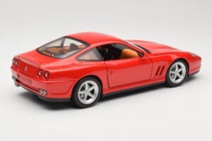 Ferrari 575M Maranello Roșu Hot Wheels 1:18 54937 Metal - imaginea 3 din 8