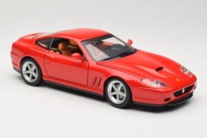 Ferrari 575M Maranello Roșu Hot Wheels 1:18 54937 Metal - imaginea 6 din 8