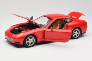 Ferrari 612 Scaglietti Rosso Corsa Hot Wheels 1:18 B6047 Metal - imaginea 2 din 8
