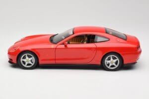 Ferrari 612 Scaglietti Rosso Corsa Hot Wheels 1:18 B6047 Metal - imaginea 4 din 8