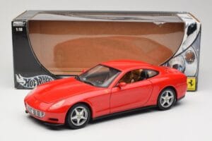 Ferrari 612 Scaglietti Rosso Corsa Hot Wheels 1:18 B6047 Metal - imaginea 8 din 8