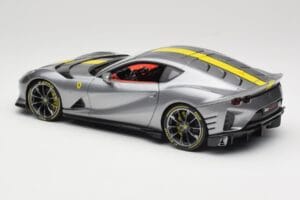 Ferrari 812 Competizione Grigio Coburn Bburago 1:18 18-01647 Metal - imaginea 7 din 8