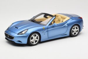 Ferrari California Albastru Deschis Hot Wheels 1:18 N2043 Metal
