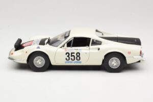 Ferrari Dino 246 GT Alb Anson 1:18 3580 Metal - imaginea 4 din 8