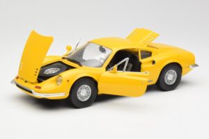 Ferrari Dino 246 GT Galben Anson 1:18 30301W Metal - imaginea 2 din 8