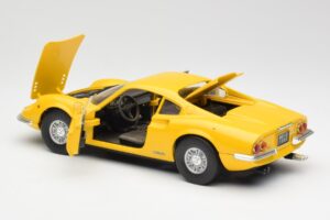 Ferrari Dino 246 GT Galben Anson 1:18 30301W Metal - imaginea 5 din 8