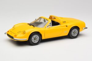 Ferrari Dino 246 GTS Galben Hot Wheels 1:18 23920 Metal