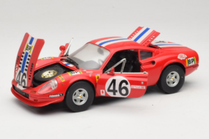 Ferrari Dino 246 GT #46 Roșu Anson 1:18 3580-P1 Metal - imaginea 2 din 8