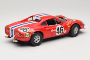 Ferrari Dino 246 GT #46 Roșu Anson 1:18 3580-P1 Metal - imaginea 3 din 8