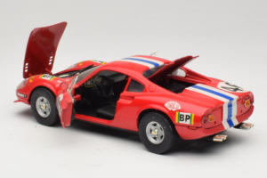 Ferrari Dino 246 GT #46 Roșu Anson 1:18 3580-P1 Metal - imaginea 5 din 8