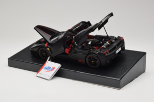 Ferrari Enzo Matt Black Ediție Limitată BBR 1:18 HE180029 Metal - imaginea 6 din 9