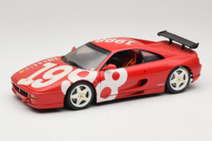 Ferrari F355 Berlinetta Roșu cu roți albe UT Models 1:18 180074020-P2 Metal
