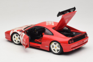 Ferrari F355 Berlinetta Roșu cu roți albe UT Models 1:18 180074020-P2 Metal - imaginea 5 din 8