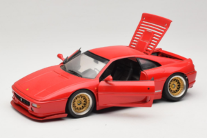 Ferrari F355 Berlinetta Roșu Cu Jante Aurii Personalizate UT Models 1:18 180074020-P5 Metal - imaginea 2 din 8
