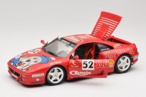 Ferrari F355 Berlinetta Slushuppie #52 M. Peters Roșu UT Models 1:18 180074020-P4 Metal - imaginea 2 din 8
