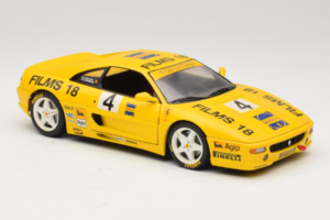 Ferrari F355 Coupe Films 18 #4 Reoloffs / Ansembourg Galben UT Models 1:18 180074021-Y1 Metal - imaginea 6 din 8