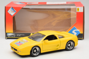 Ferrari F355 Racing Galben Faszination Modelbau Ediție Limitată Solido 1:18 9009 Metal - imaginea 7 din 7