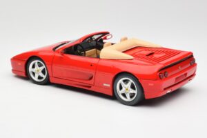 Ferrari F355 Spider Roșu Hot Wheels 1:18 25733 Metal - imaginea 7 din 8