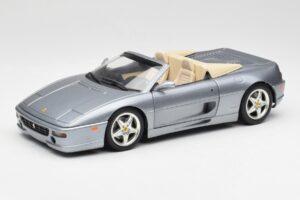 Ferrari F355 Spider Argintiu Hot Wheels 1:18 23907-M1 Metal