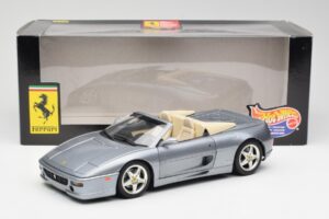Ferrari F355 Spider Argintiu Hot Wheels 1:18 23907-M1 Metal - imaginea 8 din 8
