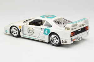 Ferrari F40 4444 Tage Garanta #4 Alb Bburago 1:18 3332-W5 Metal - imaginea 7 din 8