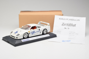 Ferrari F40 Autoliv Alb Ediție Limitată 150 buc Exclusive Cars 1:18 EC001 Metal - imaginea 9 din 9