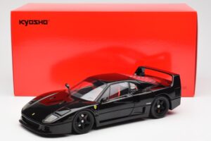 Ferrari F40 Negru Kyosho 1:18 08416BK Metal - imaginea 10 din 10