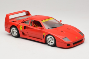 Ferrari F40 Club Deutschland Roșu Bburago 1:18 3032-L3 Metal - imaginea 6 din 8