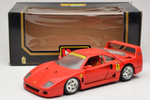 Ferrari F40 Club Deutschland Roșu Bburago 1:18 3032-L3 Metal - imaginea 8 din 8