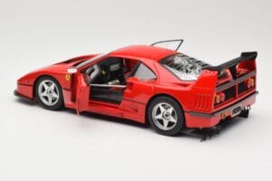 Ferrari F40 Competizione Test Version Roșu Hot Wheels 1:18 P9922 Metal - imaginea 5 din 8