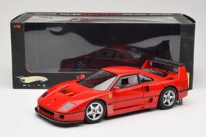 Ferrari F40 Competizione Test Version Roșu Hot Wheels 1:18 P9922 Metal - imaginea 8 din 8