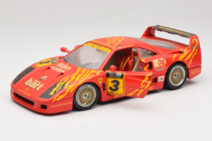 Ferrari F40 Evoluzione #3 Brummel Roșu 1987 Bburago 1:18 3022-P2 Metal - imaginea 2 din 8