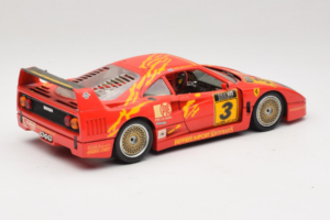 Ferrari F40 Evoluzione #3 Brummel Roșu 1987 Bburago 1:18 3022-P2 Metal - imaginea 3 din 8