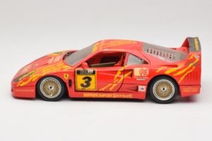 Ferrari F40 Evoluzione #3 Brummel Roșu 1987 Bburago 1:18 3022-P2 Metal - imaginea 4 din 8