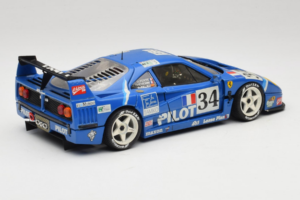 Ferrari F40 Evoluzione #34 Albastru Custom 1987 Bburago 1:18 3032-C1 Metal - imaginea 3 din 8