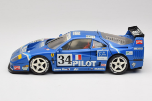 Ferrari F40 Evoluzione #34 Albastru Custom 1987 Bburago 1:18 3032-C1 Metal - imaginea 4 din 8