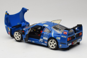 Ferrari F40 Evoluzione #34 Albastru Custom 1987 Bburago 1:18 3032-C1 Metal - imaginea 5 din 8
