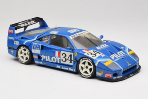 Ferrari F40 Evoluzione #34 Albastru Custom 1987 Bburago 1:18 3032-C1 Metal - imaginea 6 din 8