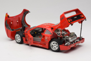 Ferrari F40 Evoluzione FC Nürnberg Special Edition Roșu Bburago 1:18 3042-FCN Metal - imaginea 5 din 8