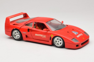 Ferrari F40 Evoluzione Roșu Master Line Bburago 1:18 3042-M1 Metal - imaginea 6 din 8