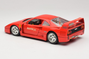 Ferrari F40 Evoluzione Roșu Master Line Bburago 1:18 3042-M1 Metal - imaginea 7 din 8