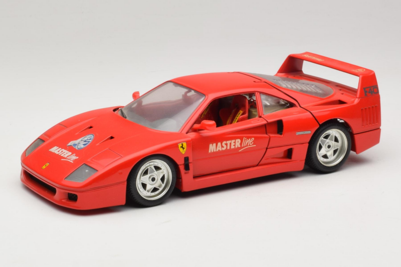 Ferrari F40 Evoluzione Roșu Master Line Bburago 1:18 3042-M1 Metal