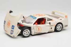 Ferrari F40 #1 Expert Alb 1987 Bburago 1:18 3332-W2 Metal - imaginea 2 din 8