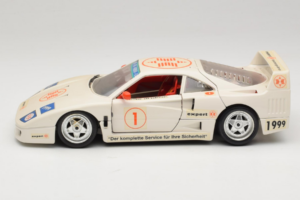Ferrari F40 #1 Expert Alb 1987 Bburago 1:18 3332-W2 Metal - imaginea 4 din 8