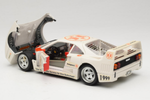 Ferrari F40 #1 Expert Alb 1987 Bburago 1:18 3332-W2 Metal - imaginea 5 din 8
